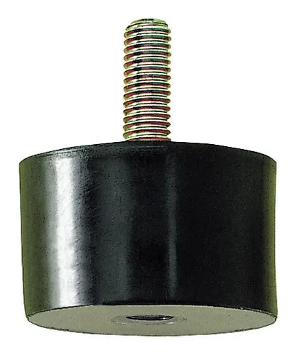 Gummi-Metall-Puffer Ausführung B 75 x 55 mm M12 x 37