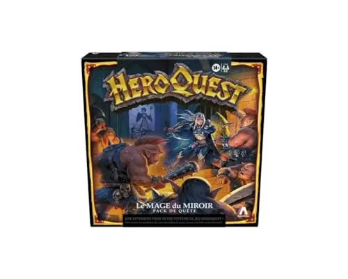 Avalon Hill HeroQuest Quest Pack Der Spiegelmagier, Rollenspiel, 2 bis 5 Spieler, ab 14 Jahren, HeroQuest Spielsystem erforderlich