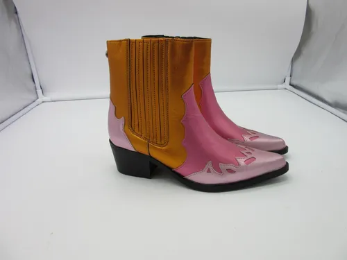 Steve Madden Stiefelette PU - Damen Stiefelette mit zeitlosem Design, bequemem Blockabsatz und schmalem Schaft – ideal für Alltag und elegante Anlässe!