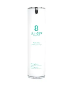 skin689 Anti-Aging Pflege Körper - Firm Skin Tummy and Hips Creme 100 ml - Ganzkörperpflege für straffe Haut an Bauch und Hüften - mit patentierten Wirkstoffen für effektiven Fettabbau und Hautstraffung, klinisch getestet für nachweisliche Ergebnisse.