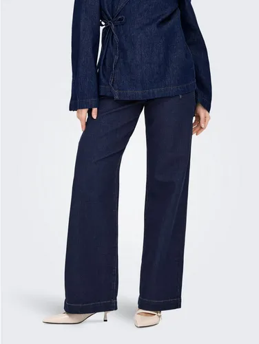 ONLY High-waist-Jeans ONLMADELINE BUTTON HW WIDE DNM GUA