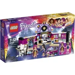 LEGO Friends 41104 - Popstar Garderobe - Erlebe die Welt des Popstars mit Emma und Livi! Die ausklappbare Garderobe bietet viel Zubehör für kreatives Spielen und tolle Styling-Möglichkeiten.