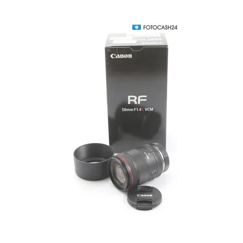 CANON RF 50mm f/1.4L VCM Objektiv - Professionelles Objektiv mit außergewöhnlicher Lichtstärke für atemberaubende Porträtaufnahmen und kreative Fotografie.
