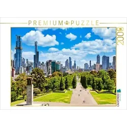 CALVENDO Puzzle Melbourne - Central Business District 2000 Teile Lege-Größe 90x67cm Foto-Puzzle für glückliche Stunden