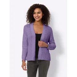 heine Strickjacke Strickjacke lila 38