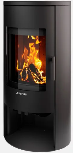 Kaminofen JUSTUS "Kaya 7" - Effizient & Stilvoll - Kaminöfen mit 7 kW Heizleistung, ideal für Stadtwohnungen oder Wochenendhäuser. Effizienzklasse A und modernes Design sorgen für wohlige Wärme und gemütliche Atmosphäre.
