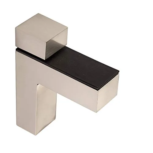 SO-TECH® Wandregalhalter HULK 3-tlg. in Edelstahloptik - Stilvolle Halterungen für Glas- und Holzböden, belastbar bis 10 kg. Ideal für eine elegante und unsichtbare Montage – perfekt für jedes Zuhause!