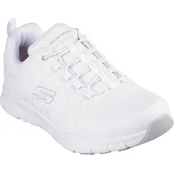Skechers NAMPA-BEJA Arbeitsschuh - Sicherheitsschuhe in Größe 40, Farbe Weiß, bieten optimalen Komfort und rutschfeste Sohle für sicheres Arbeiten.