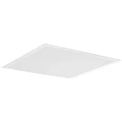 Brumberg LED-Panel 620 x 620 mm, 32 W, 3000 K - Quadratisches LED-Einlege-Panel mit opaler Abdeckung für gleichmäßige Beleuchtung. 4.200 lm Lichtstrom und werkzeugloser Deckeneinbau. Ideal für moderne Räume und energieeffizient.