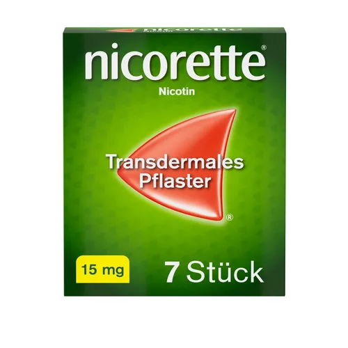 Nicorette TX Pflaster 15 mg – 7 Stück - Suchterkrankungs-Medikamente, helfen effektiv beim Rauchstopp und lindern Entzugserscheinungen für einen leichteren Ausstieg.