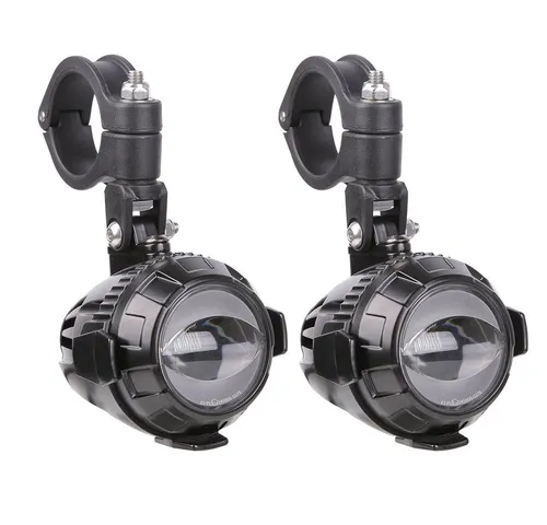 Lumitecs MS1 LED Zusatzscheinwerfer mit Sturzbügel Halterung - Autolampen, kompakte Bauweise mit fest integriertem LED für optimale Sicht und Sicherheit bei Nachtfahrten.