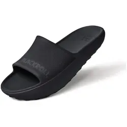 BLACKROLL Recovery Slopes Regenerations-Schuh XS, Schwarz - Der BLACKROLL Recovery Slopes Regenerations-Schuh fördert aktives Stehen und Laufen. Mit negativer Absatzform für eine verbesserte Körperhaltung und dynamisches Gehen. Ideal für aktive Regeneration.
