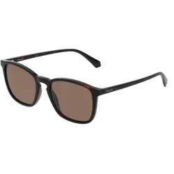 Polaroid PLD 4139/s Unisex Sonnenbrille, 086/SP Havana, 54 - Sonnenbrille für Damen mit UV-Schutz, stylischem Havana-Design und schützendem Etui – ideal für sonnige Tage!