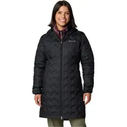Columbia Delta Ridge II Damen-Daunenjacke mit Kapuze - Funktionsjacke mit 650 cuin Daunenisolierung und Omni-Heat-Thermoreflexion für optimale Wärme, wasserabweisend und mit großzügigem Schnitt für höchsten Tragekomfort.