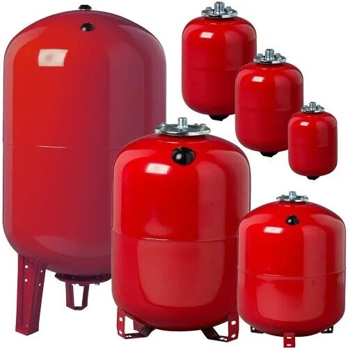 Zilio Heizung Ausdehnungsgefäß 12 bis 500 Liter - Thermostate für Dach- und Fußbodenheizung, ideal zur Druckregulierung mit maximalem Betriebsdruck von 8 bar und universeller Kompatibilität.