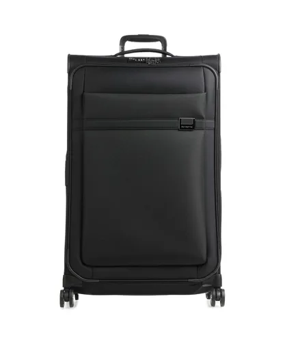 Samsonite Spinner 4 Rollen 78/29 Exp Airea black - Trolley mit 4 Skater-Rollen, 111 l Volumen und leichtem Gewicht von nur 2.8 kg. Ideal für Reisen, bietet ein Zahlenschloss für Sicherheit und ein ausziehbares Teleskopgestänge für komfortables Handling.