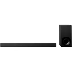 Sony HT-ZF9 Soundbar mit Subwoofer - 400W 3D-Surround-Sound - Surround-Systeme mit Dolby Atmos und kabellosem Subwoofer für beeindruckendes 3D-Audio. Genießen Sie Filme in 4K HDR-Qualität mit integriertem WLAN und Bluetooth.