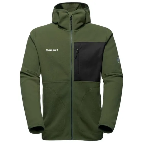 Mammut Tamaro ML Hooded Jacket Men - Dark Marsh-Black (40294) L - Herren Midlayer für Skitouren und Freeskiing, bietet hervorragende Wärme und Atmungsaktivität für optimale Leistungen im Schnee.