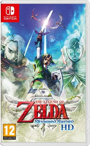 Nintendo The Legend of Zelda - Skyward Sword HD Switch - Abenteuer-Spiel für Nintendo Switch, mit verbesserter Grafik und innovativer Steuerung für ein fesselndes Spielerlebnis.