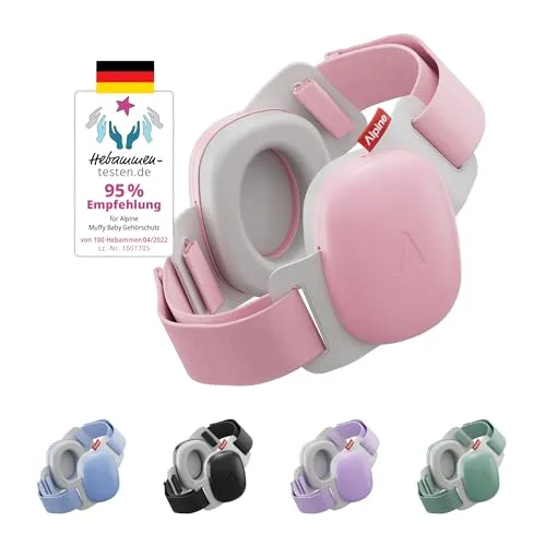 Alpine Muffy Baby Gehörschutz 8309027 – Sicherer Ohrenschutz für Kleinkinder - Der Muffy Baby Gehörschutz von Alpine bietet optimalen Schutz für die Ohren Deines Kindes bei lauten Veranstaltungen. Ergonomische Passform und verstellbares Band sorgen für Komfort und Sicherheit. Inklusive praktischer Reisetasche.