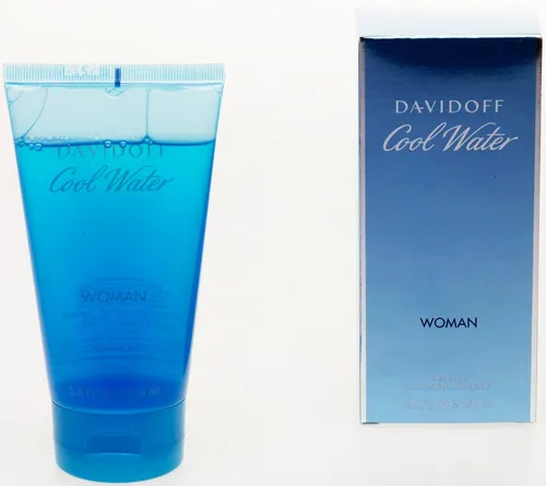 Davidoff Cool Water Woman Duschgel 150 ml - Körperpflege: Parfümiertes Duschgel, das Ihre Haut reinigt und gleichzeitig mit dem frischen Duft der Cool Water Kollektion umhüllt. Verwöhnen Sie Ihre Sinne und machen Sie das Duschen zu einem täglichen Ritual.