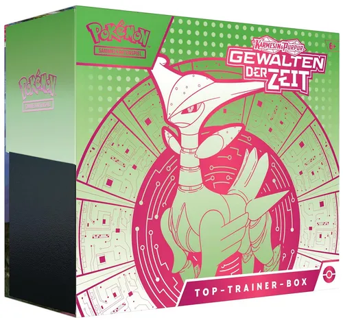 •••NEU•••✅ Pokemon Top Trainer Box | Holo Eisenblatt | deutsch | 9 Boosterpacks
