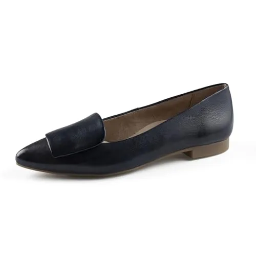 Paul Green Damen Ballerinas - Klassische, elegante Ballerinas aus hochwertigem Leder mit flacher Sohle für optimalen Tragekomfort – ideal für den Sommer.