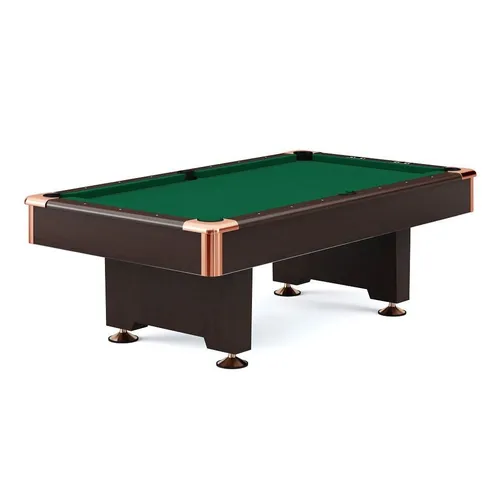 Automaten Hoffmann Billardtisch Club Pro III Dekor Nussbaum - Billardtisch im edlen Nussbaum-Dekor mit Natur-Schiefer-Spielfeld für beste Spieleigenschaften und einfache Montage, ideal für leidenschaftliche Spieler.