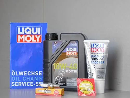 Wartungs - Set - Alpha Mobil City Leader 50 - Inspektion Öl Zündkerze