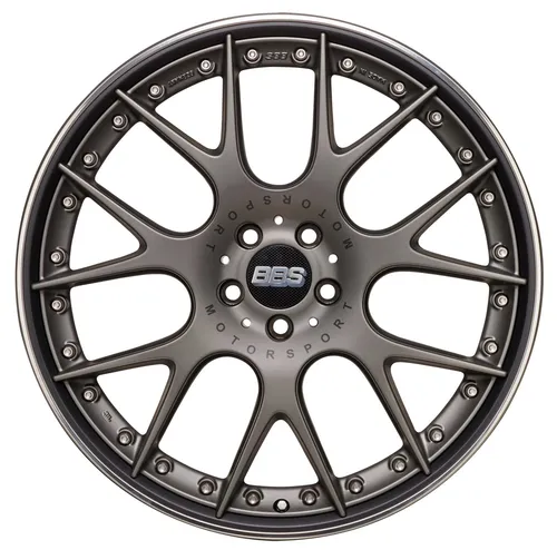 BBS Alufelge CH-RII platinum/schwarz 9,5x20 - Hochwertige 20 Zoll Felge von BBS mit 9,5 Zoll Breite und einer Einpresstiefe von 25. Ideal für sportliche Fahrzeuge und bietet hervorragende Optik und Stabilität.