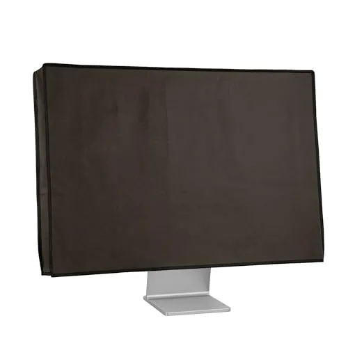 kwmobile Schutzhülle kompatibel mit 20-22" Monitor - Hülle PC Bildschirm - Computer Cover Case - Dunkelgrau