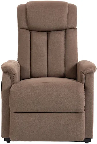 TV-Sessel Delphi mit Motor-Aufstehhilfe - Sofas & Sessel, eleganter TV-Sessel mit verstellbarer Motor-Aufstehhilfe für maximalen Komfort, modernes Design in Braun, ideal für alle Zimmer.