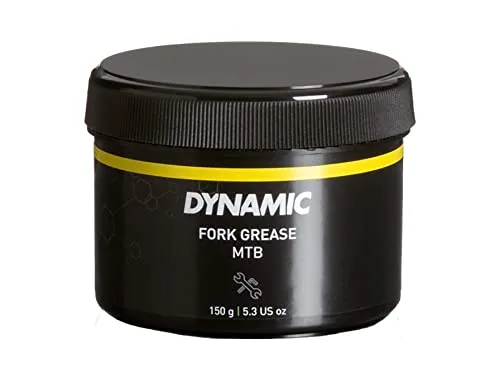 Dynamic Fork Grease MTB 150g - Hochleistungsfett für Mountainbikes - Fahrrad-Pflegemittel mit 17 % Additiven zur Reibungsreduktion, ideal für Dichtungen und optimale Performance auf Trails.