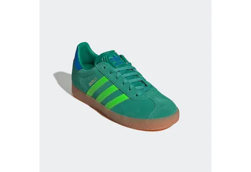 ADIDAS ORIGINALS "GAZELLE KIDS" Sneaker - Retro-Klassiker für Kinder mit hochwertigem Wildleder-Obermaterial und Gummi-Cupsohle für besten Grip und Tragekomfort. Ideal für sportliche Aktivitäten und den coolen 90s-Look.