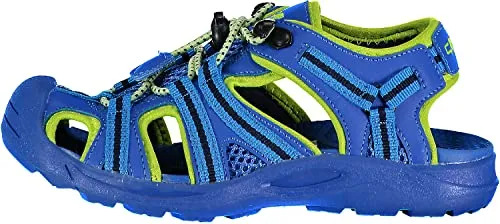 CMP Kids Aquarii 2.0 Wandersandale regata (L793) 33 - Wanderschuhe für Kinder, ideal für Abenteuer im Wasser und an Land mit geschlossener Zehenpartie für optimalen Schutz und schnell trocknender EVA-Decksohle.