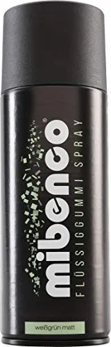 Mibenco Flüssiggummi Spray/Sprühfolie Weißgrün Matt 400 ml