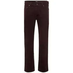 Pioneer Rando W 35 L 30 Stretch Jeans Burgunder Rot - Herren Jeans mit Stretch für optimalen Tragekomfort, in klassischem Burgunderrot. Ideal für Frühling und Sommer, im Five-Pocket-Style und mit mittlerer Bundhöhe.