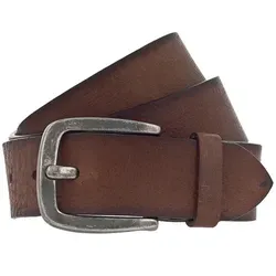 Vanzetti Ledergürtel Denim Love braun W100 - Hochwertiger Gürtel aus 100% Leder in Dark Brown, ideal für lässige Outfits und optimale Passform in Größe W100.