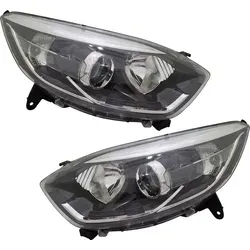 TYC Scheinwerfer Set für Renault Captur 2013-2017 J87 H1 H1 Chrom - Hochwertiges 2-teiliges Scheinwerfer Set, passend für Renault Captur. Inklusive Stellmotoren für präzise Leuchtweitenregulierung. E-Prüfzeichen für einfache Montage und Sicherheit.