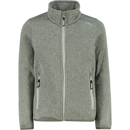 CMP KID G Fleecejacke avocado-pistacchio (08FV) 152 - Die CMP KID G Fleecejacke bietet hervorragende Wärme und Komfort für aktive Kinder. Mit praktischen Taschen und elastischen Bündchen ist sie ideal für alle Jahreszeiten und vielseitige Outdoor-Aktivitäten.