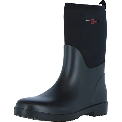 Kerbl Covalliero Stiefel NeoLite Gr. 41 - Halbhöhe für Stallarbeit - Halbhoher Winterstiefel aus wasserdichtem Synthesekautschuk, ideal für Stall und Weide, mit selbstreinigendem Profil für Rutschsicherheit und hohem Tragekomfort.