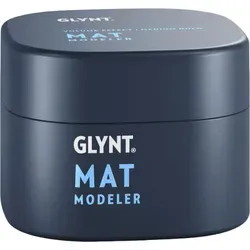 Glynt Mat Modeler Hold Factor 4 Haarwachs 75 ml - Haarstyling-Produkt mit extra festem Volumenwachs für starken Halt und matten Effekt, ideal für feines Haar und plastische Formgebung.