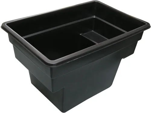 Ubbink Fertigteich QUADRA C1 - 520 l Teichschale - Teichbecken mit Biotoprand, ideal für Gartenteiche, aus robustem Polyethylen, 15 Jahre Herstellergarantie für langlebigen Spaß im Garten.