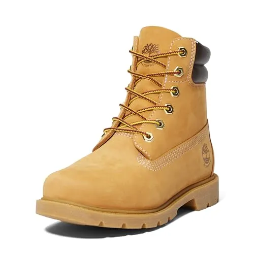 Timberland Linden Woods 6-Inch Waterproof Boot - Damen Winter Stiefel - Wanderschuhe mit wasserdichter Konstruktion, 400g PrimaLoft für Wärme und griffiger Gummi-Lug-Außensohle für optimale Traktion. Ideal für kalte Tage in Stadt und Natur.