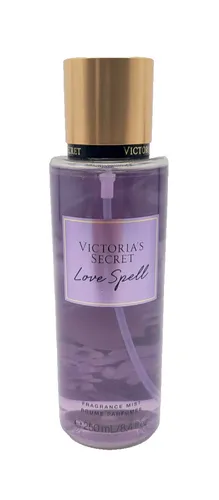 Victoria's Secret Love Spell Bodyspray 250 ml - Damen Bodyspray mit dem verführerischen Duft von Love Spell, ideal für den täglichen Gebrauch und sorgt für ein frisch-blumiges Erlebnis.