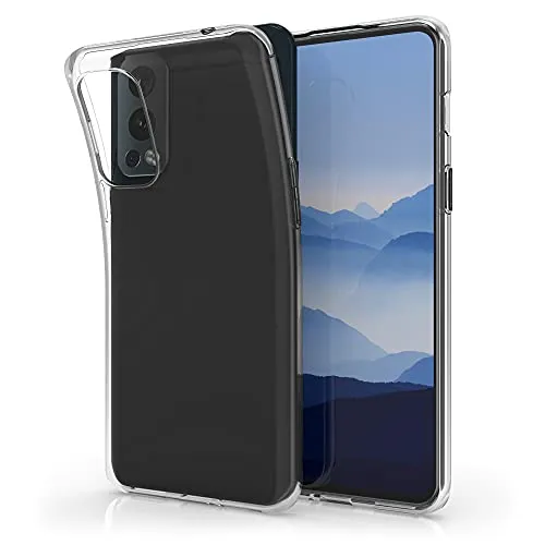 kwmobile Hülle kompatibel mit OnePlus Nord 2 5G - Silikon Handyhülle transparent - Handy Case in Transparent