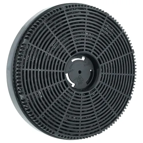 vhbw 1x Aktivkohlefilter kompatibel mit Klarstein Limelight 10034975, 10034976, 10034977, 10034978, 10041132 Dunstabzugshaube - 16 cm