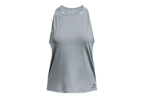 Under Armour Damen Tanktop Rush Energy blau L (42/44) - Trainingsbekleidung für Fitness, aus leichtem Material mit Loose Fit für optimalen Komfort und Bewegungsfreiheit beim Training.