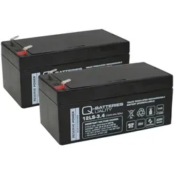 Q-Batteries Ersatzakku 24V 3,4Ah für Treppenlifte und Patientenlifter - Batterien & Akkus: Hochleistungs AGM Bleiakku, ideal für Arjo Mistreal, Tenor und Heymer Modelle - zuverlässige Energie für Ihre Mobilität.