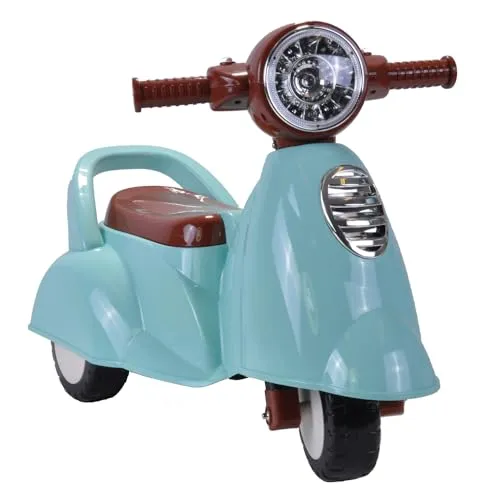 Bandits & Angels Retro-Roller für Kinder ab 1 Jahr – Mintgrün mit Hupe - Der Retro-Roller von Bandits & Angels ist ideal für Kinder ab 1 Jahr. Mit drei stabilen Rädern, Kippschutz und praktischem Stauraum unter dem Sitz sorgt er für sicheres Fahren und viel Spaß drinnen und draußen.